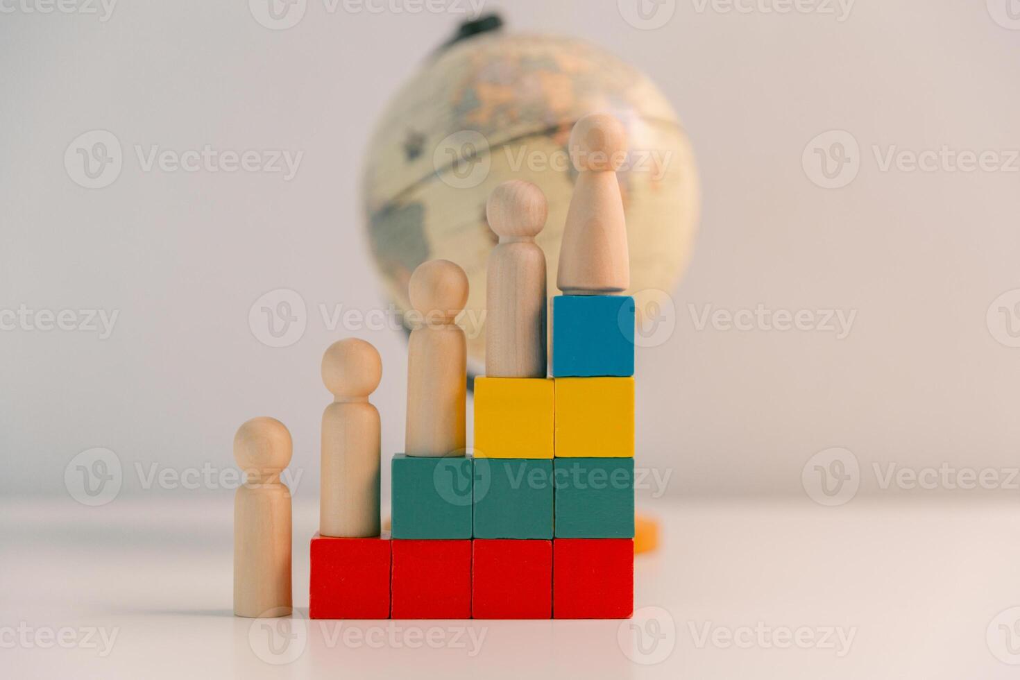 Effective leadership in business requires team to work together towards common idea, guiding them in different direction to achieve success and stand out from competition. power, professional. photo