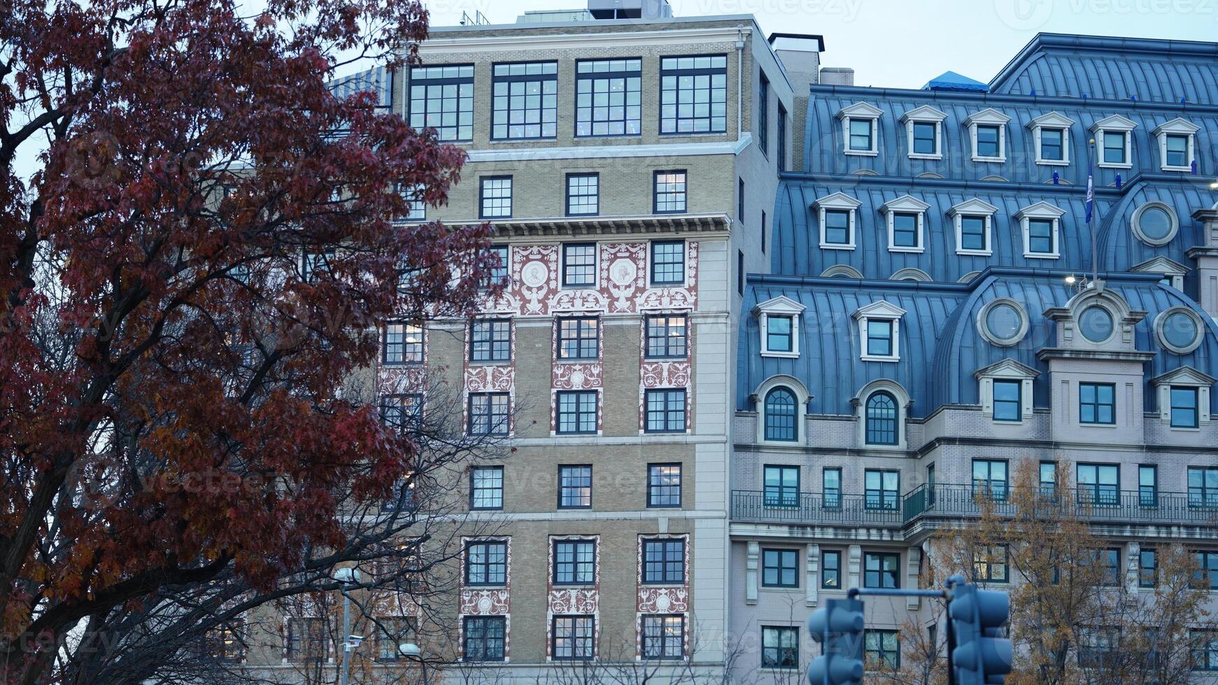 The beautiful Wshington DC city view in autumn photo
