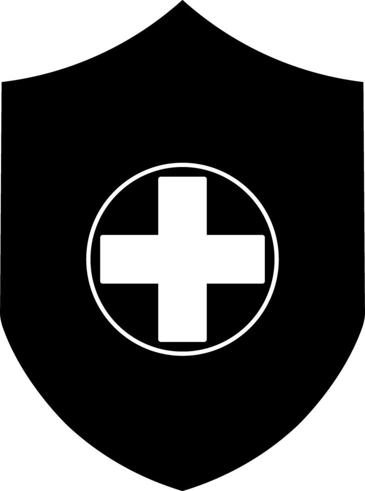 A symbol of comprehensive health coverage. vector