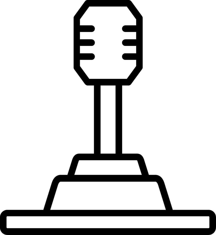 Gear Line Icon Design vector