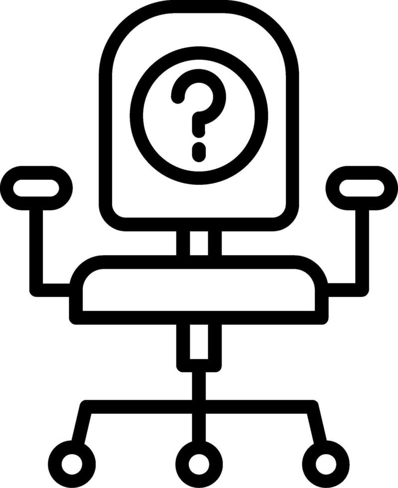 Position Line Icon Design vector