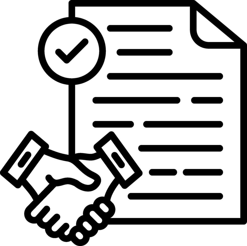 Employment Line Icon Design vector