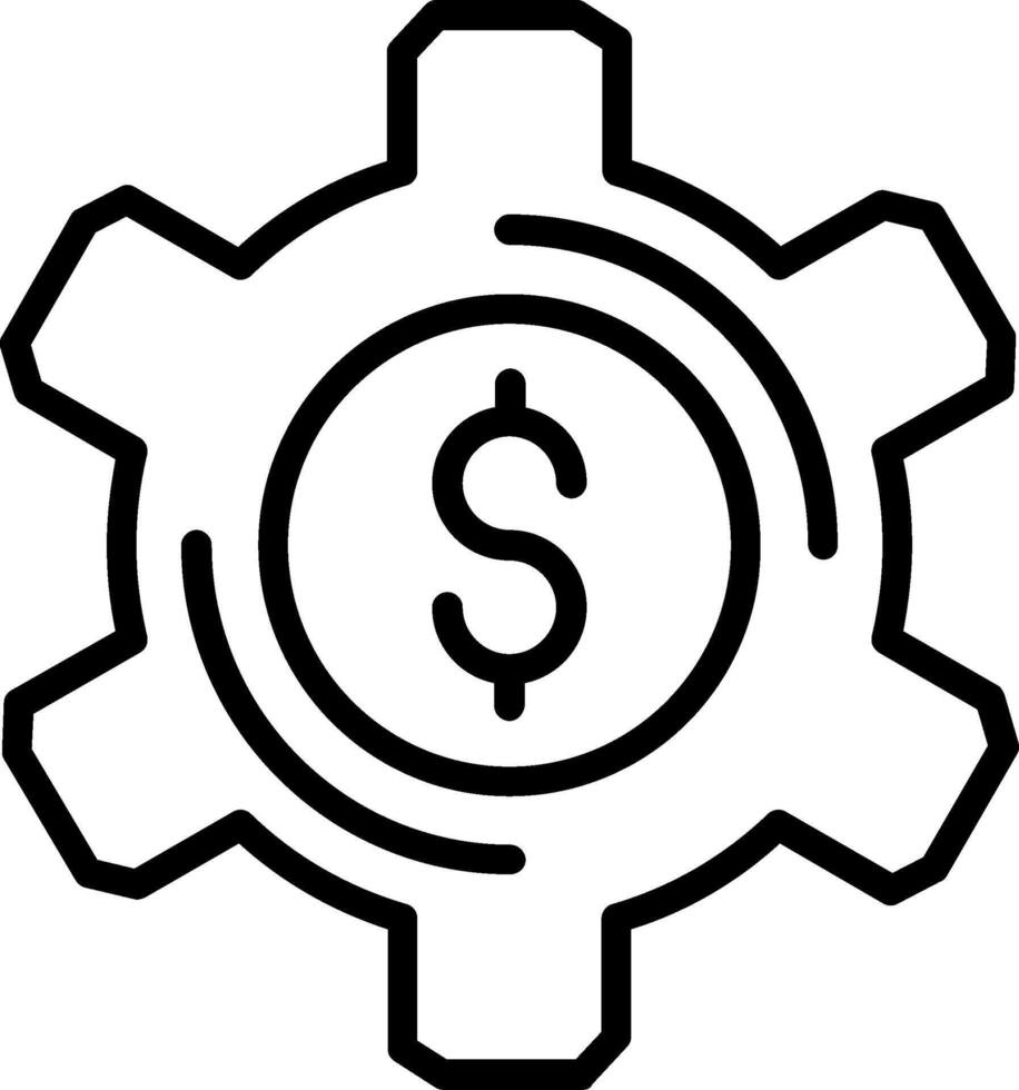 Sales Enablement Line Icon Design vector