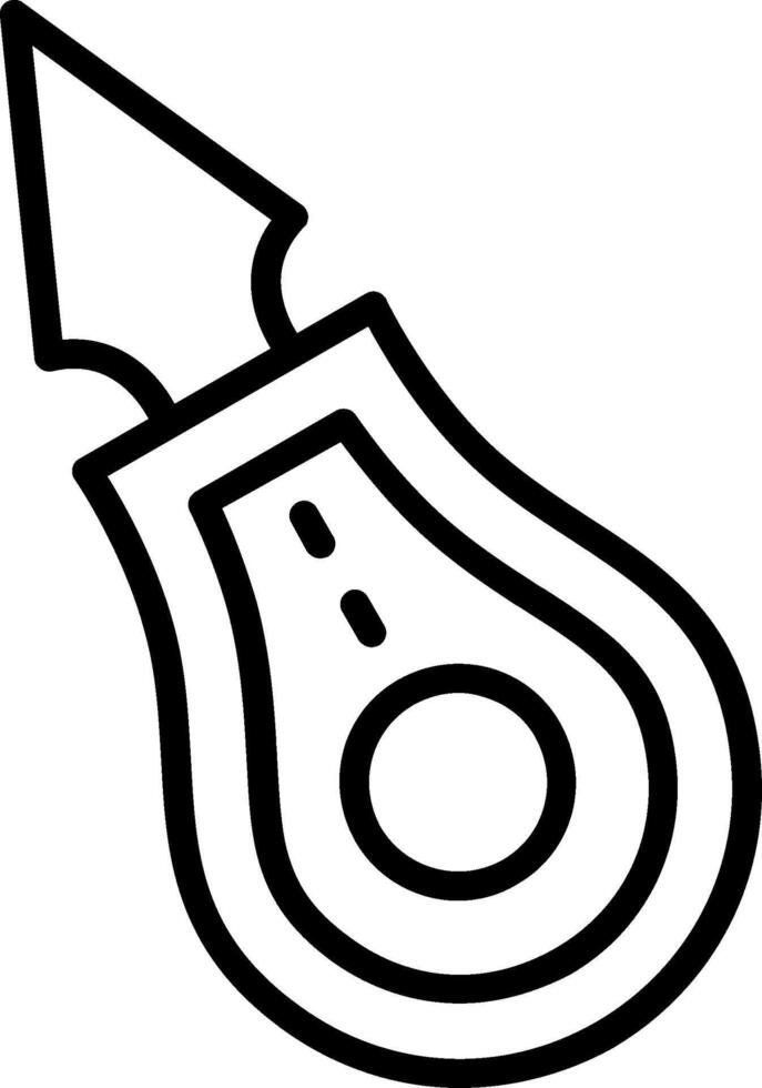 Threader Line Icon Design vector