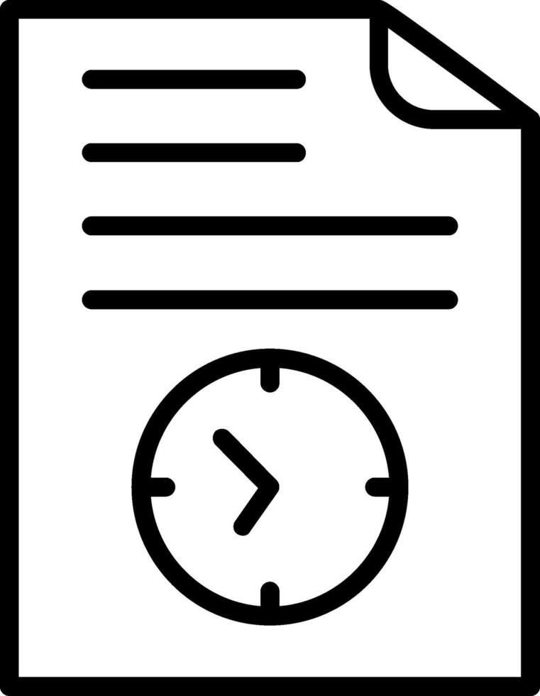 Waiting Line Icon Design vector