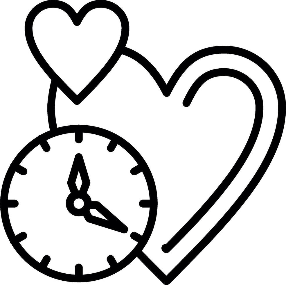 Love Line Icon Design vector