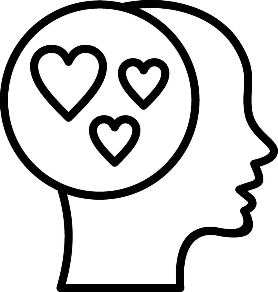 Love Line Icon Design vector