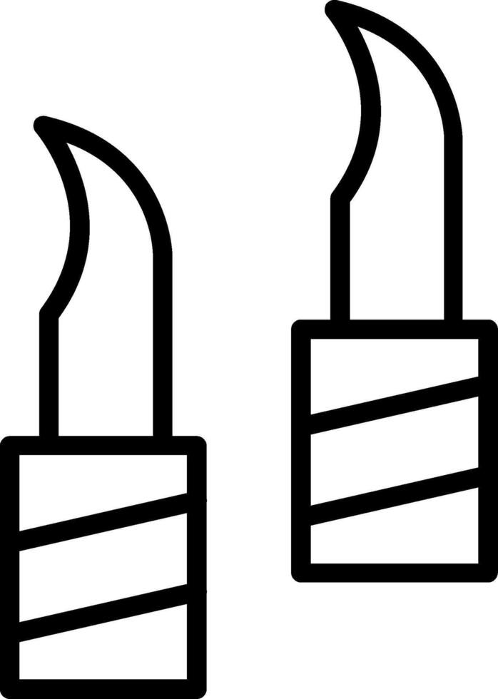 Nekode Line Icon Design vector