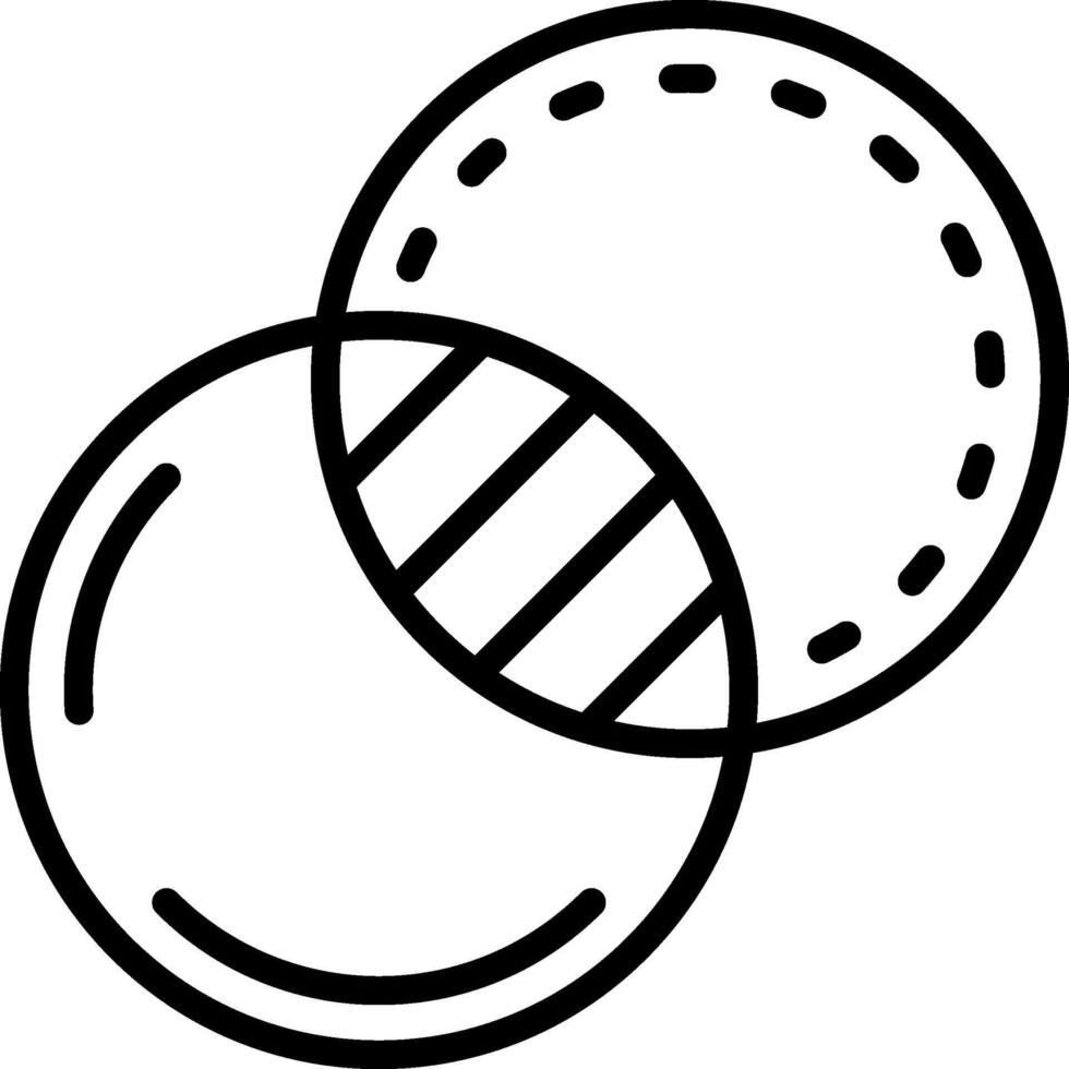 Transparency Line Icon Design vector
