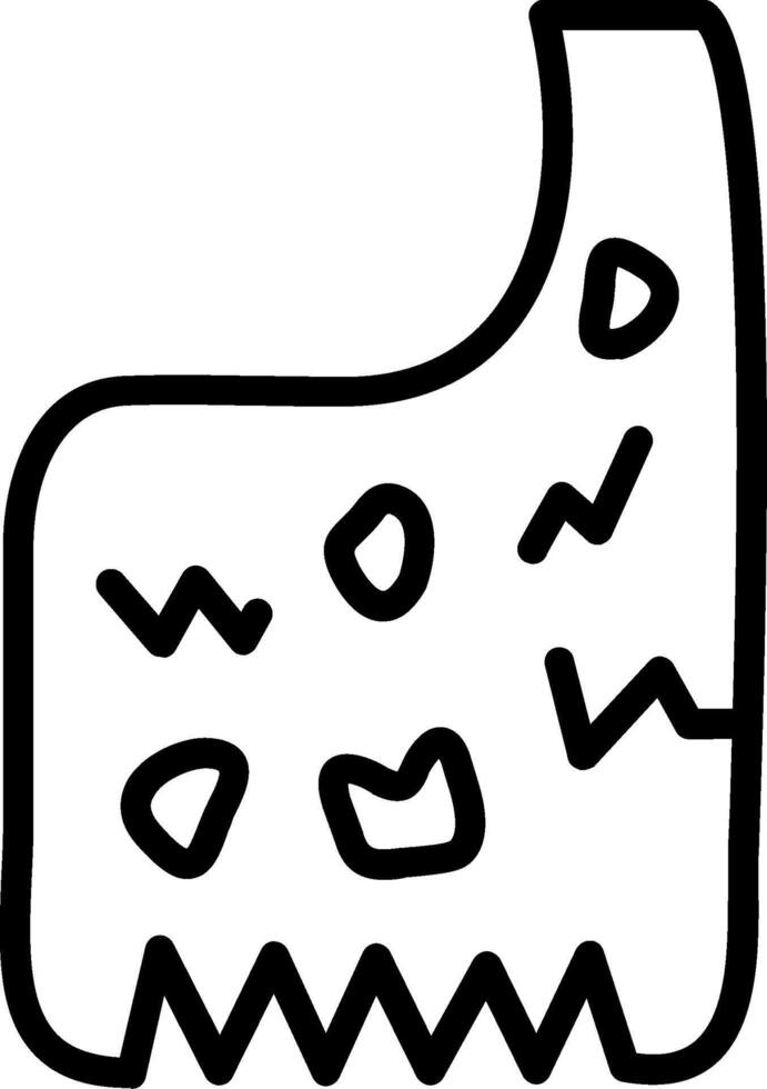 Clothes Line Icon Design vector