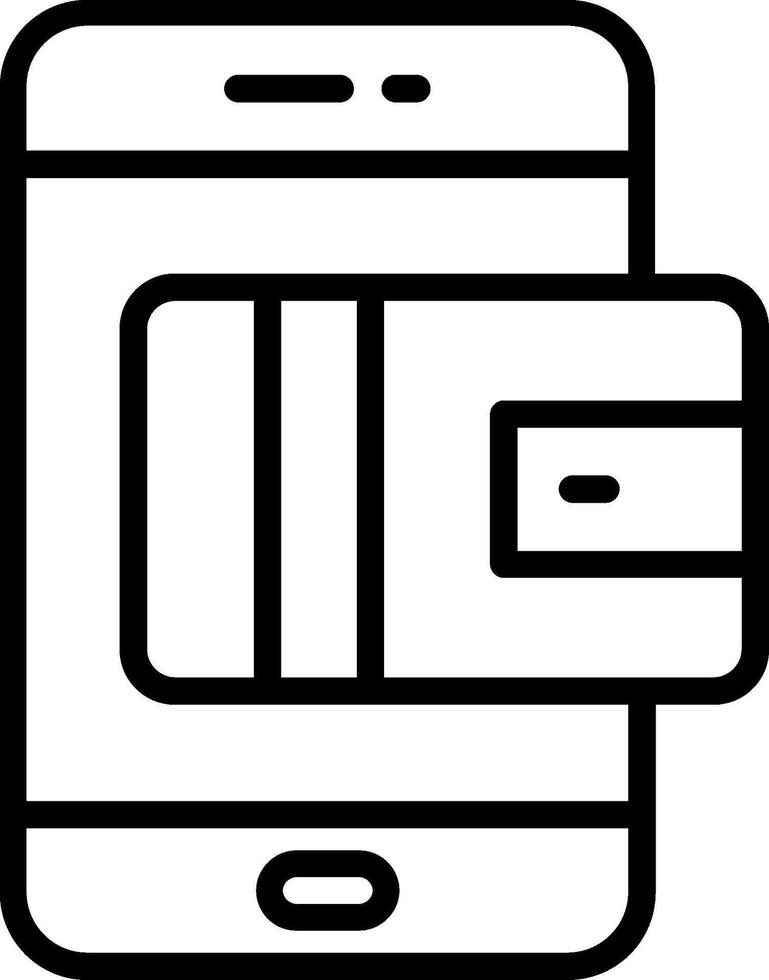 Payment Method Line Icon Design vector