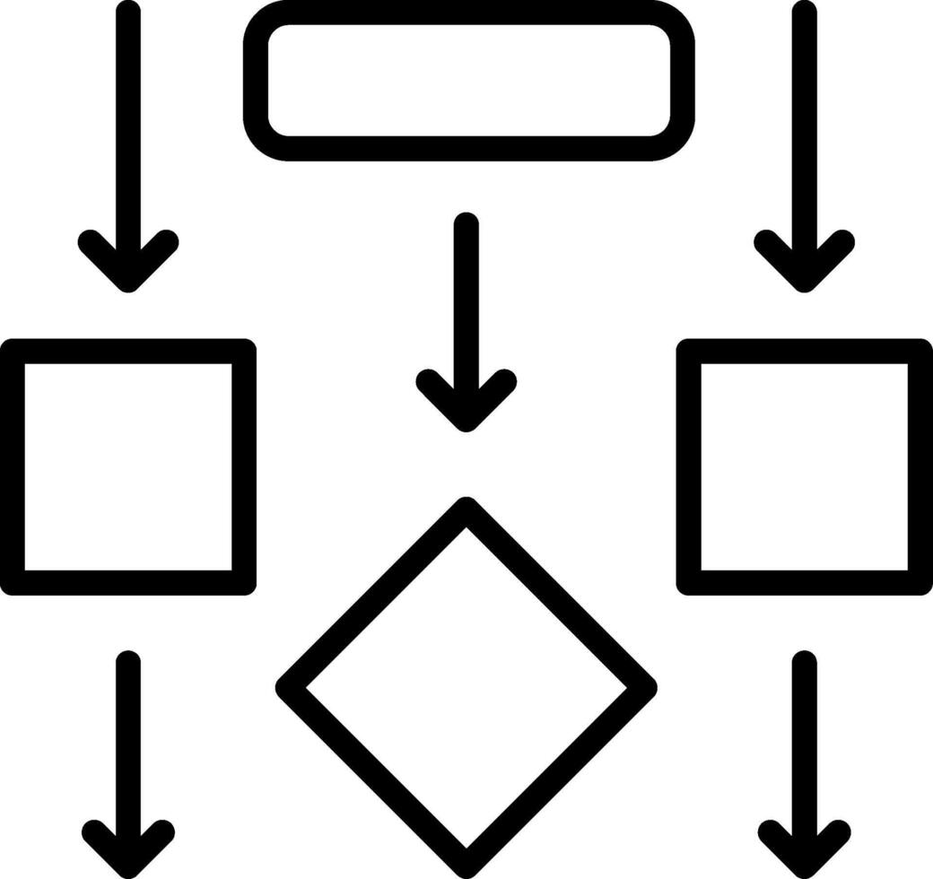 Flow Line Icon Design vector