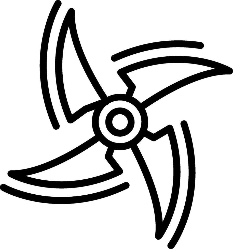 Weapon Line Icon Design vector