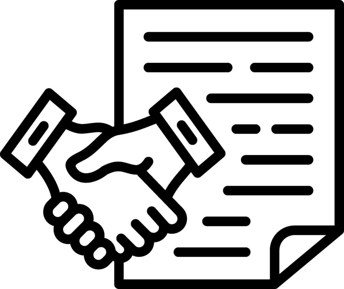 Job Line Icon Design vector