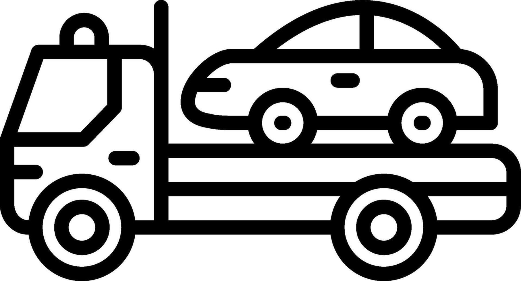 Tow Line Icon Design vector