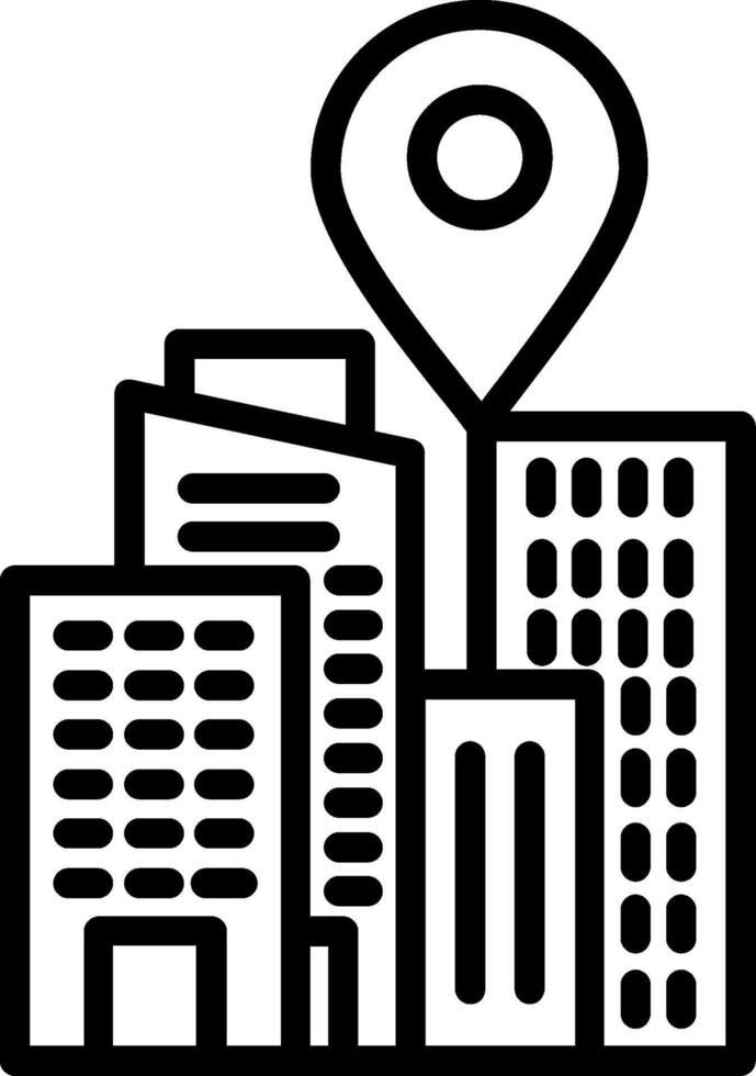 Place Holder Line Icon Design vector