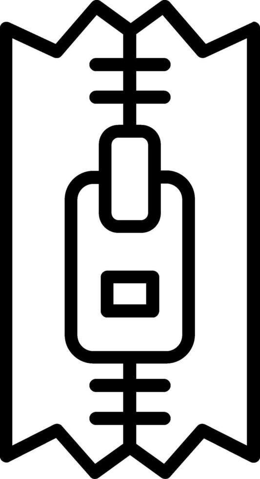 Zip Line Icon Design vector
