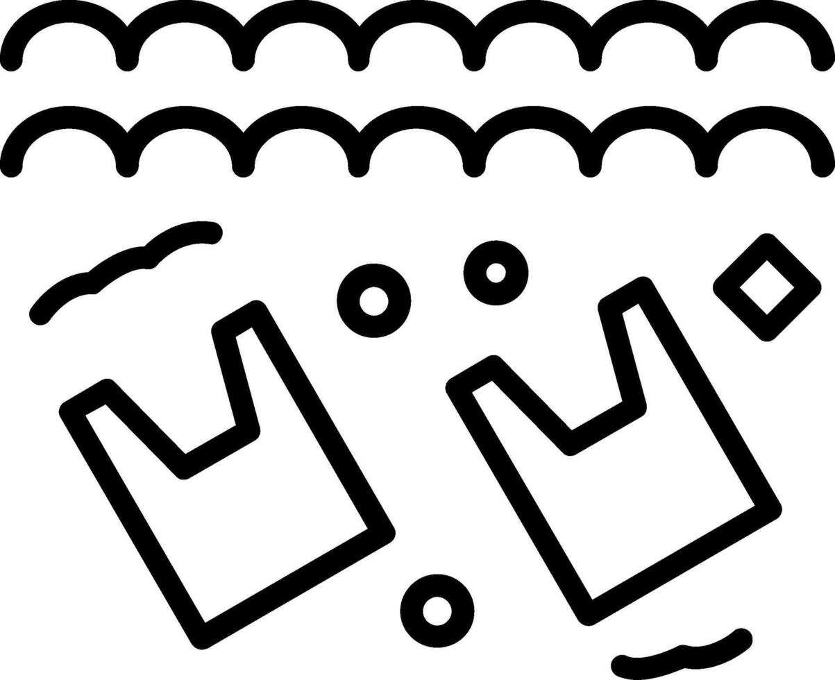 Pollution Line Icon Design vector
