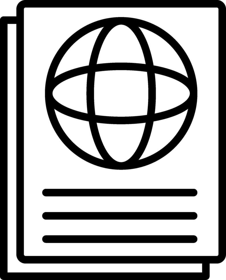 Online Line Icon Design vector