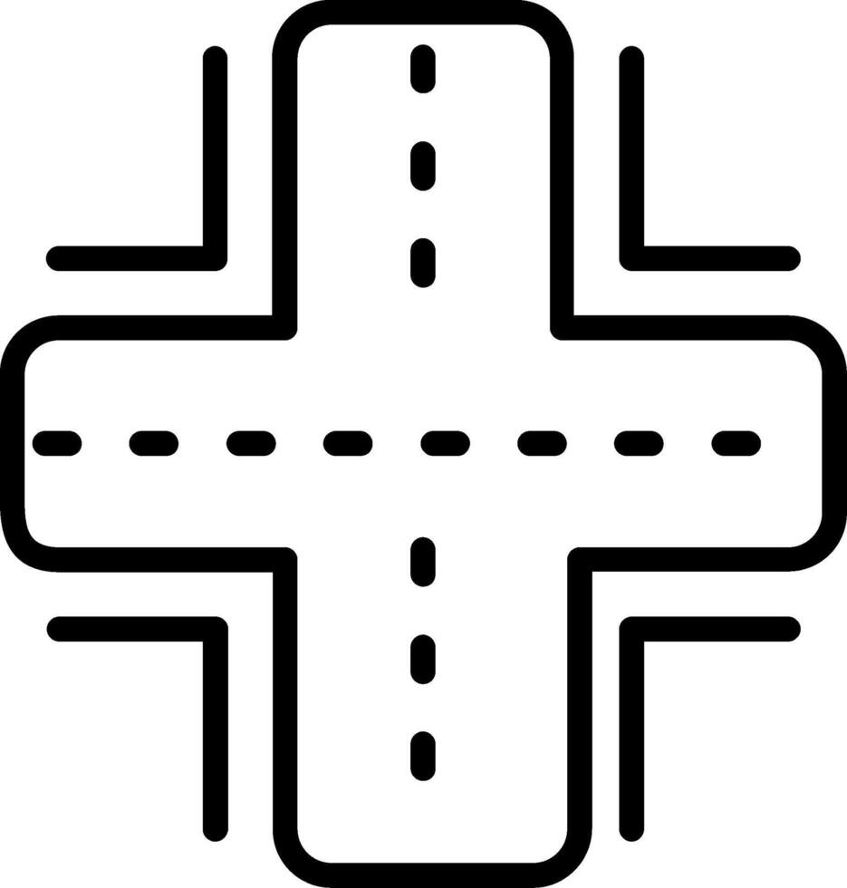 Road Line Icon Design vector
