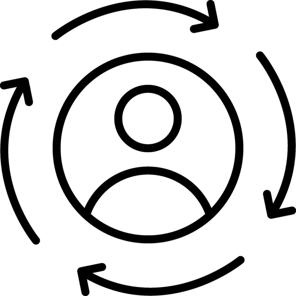Consistency Line Icon Design vector