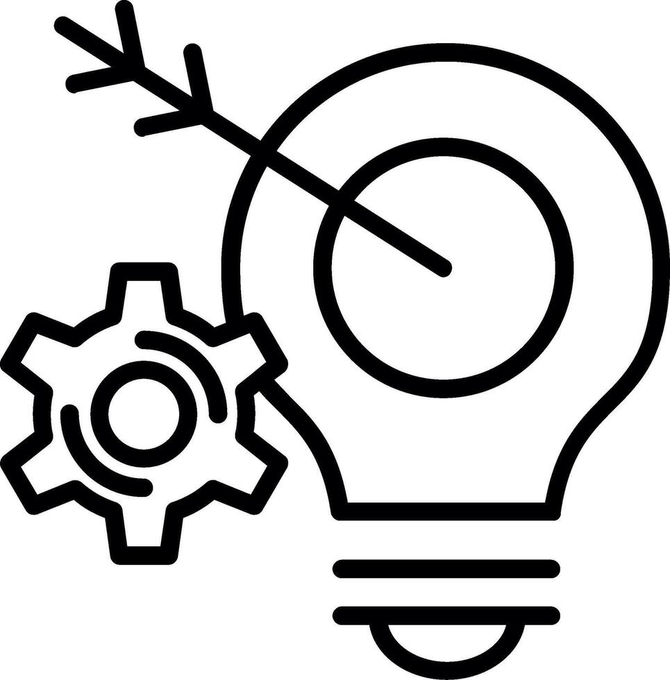 Smart Line Icon Design vector