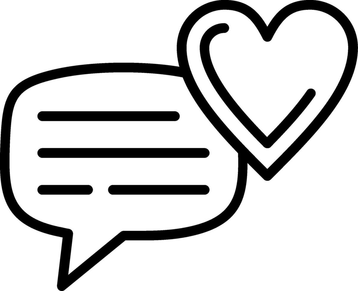 Favourite Line Icon Design vector