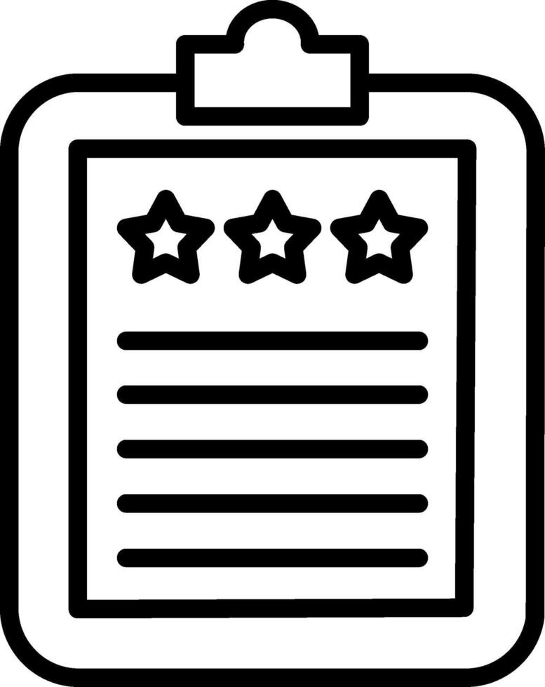 Check List Line Icon Design vector