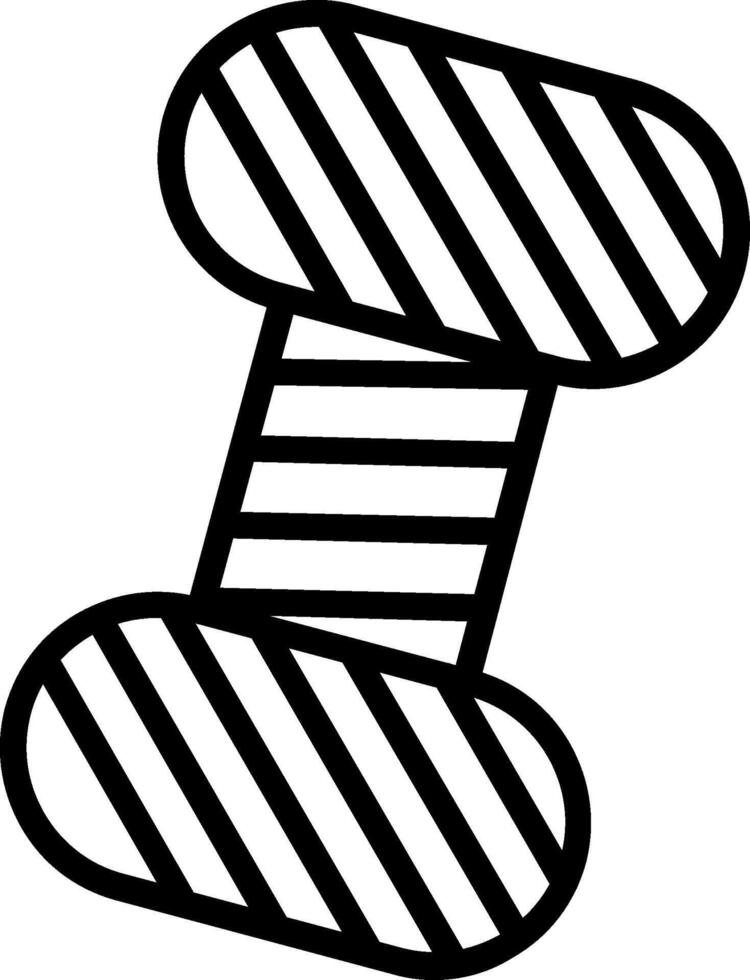 Yarn Line Icon Design vector