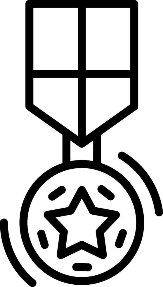 Honor Line Icon Design vector