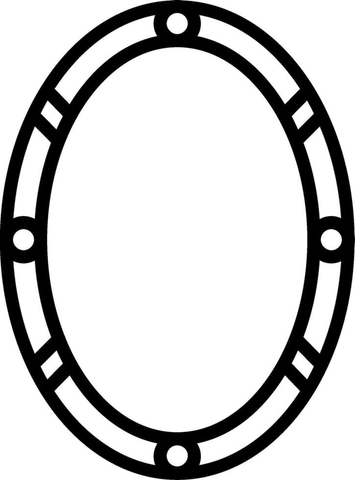 Frame Line Icon Design vector