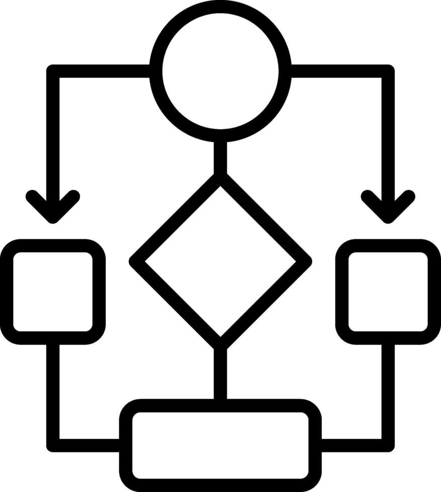 Data Flow Line Icon Design vector
