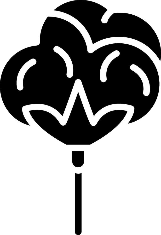 Cotton Glyph Icon Design vector