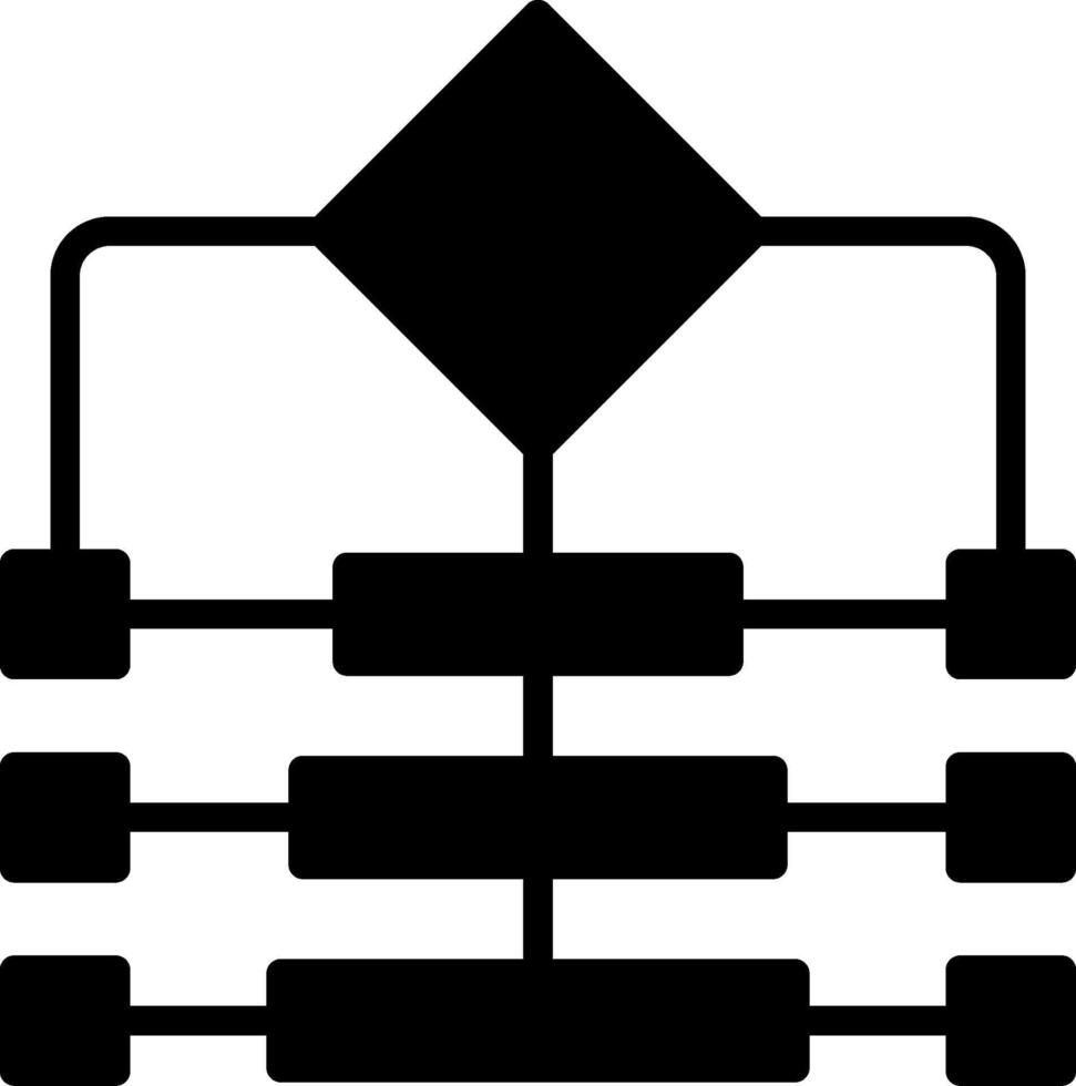 Protocol Glyph Icon Design vector