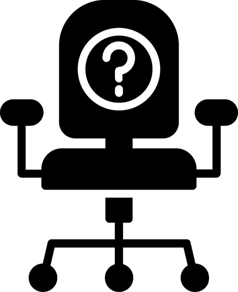 Position Glyph Icon Design vector