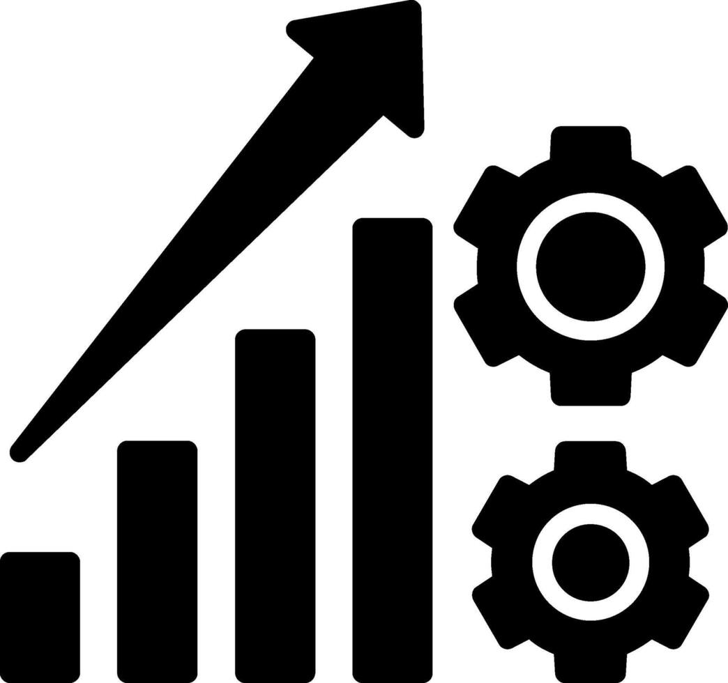 Career Management Glyph Icon Design vector