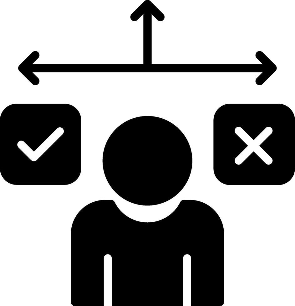 Guide Glyph Icon Design vector
