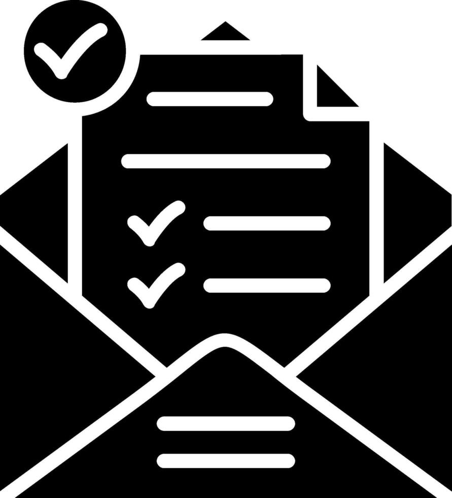 Letter Glyph Icon Design vector
