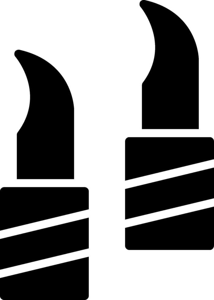 Nekode Glyph Icon Design vector