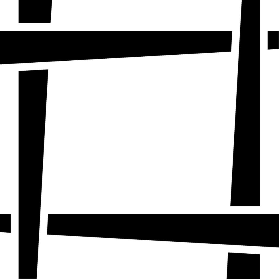 Frame Glyph Icon Design vector
