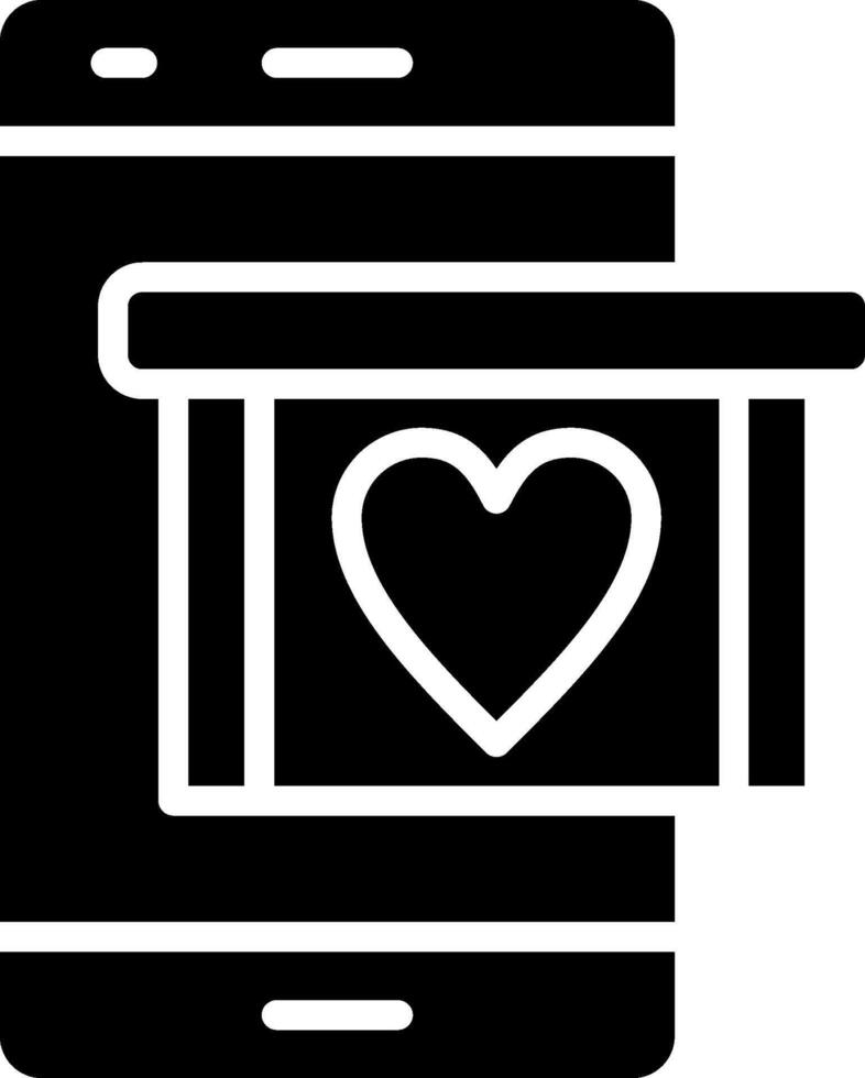 OnGlyph Donation Glyph Icon Design vector