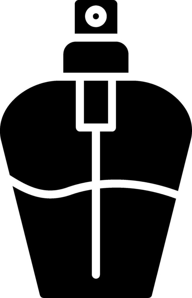 Fragrance Glyph Icon Design vector