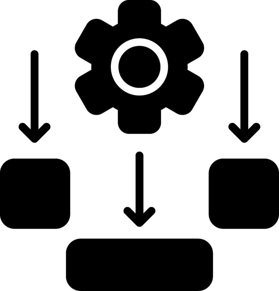 Scheme Glyph Icon Design vector