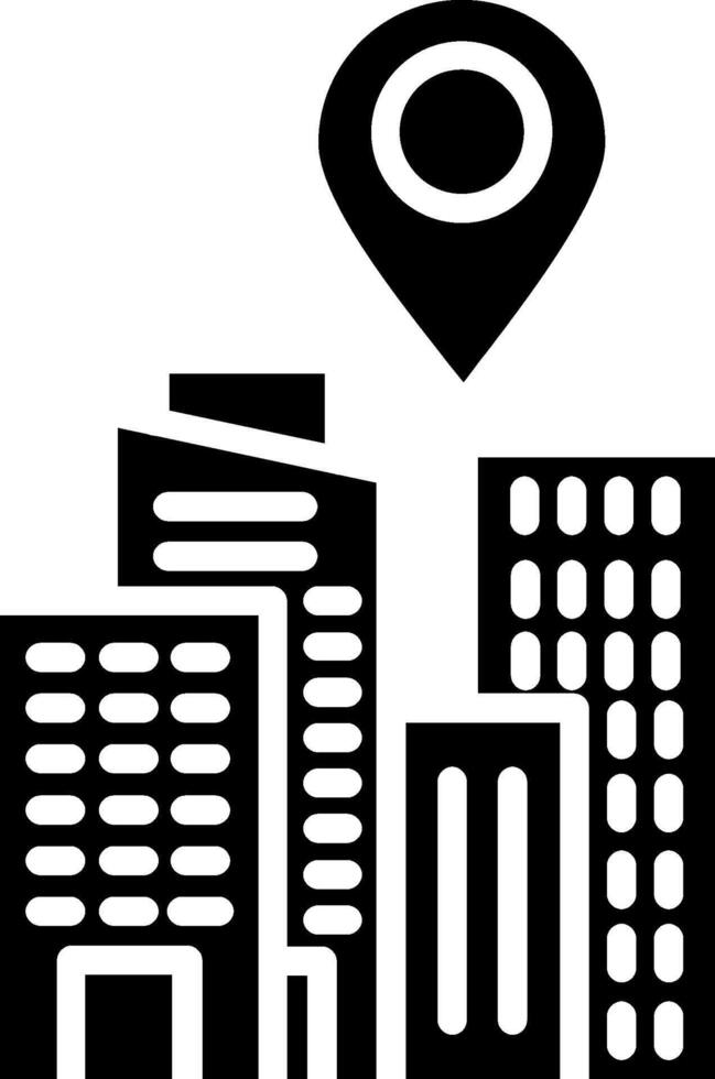 Place Holder Glyph Icon Design vector