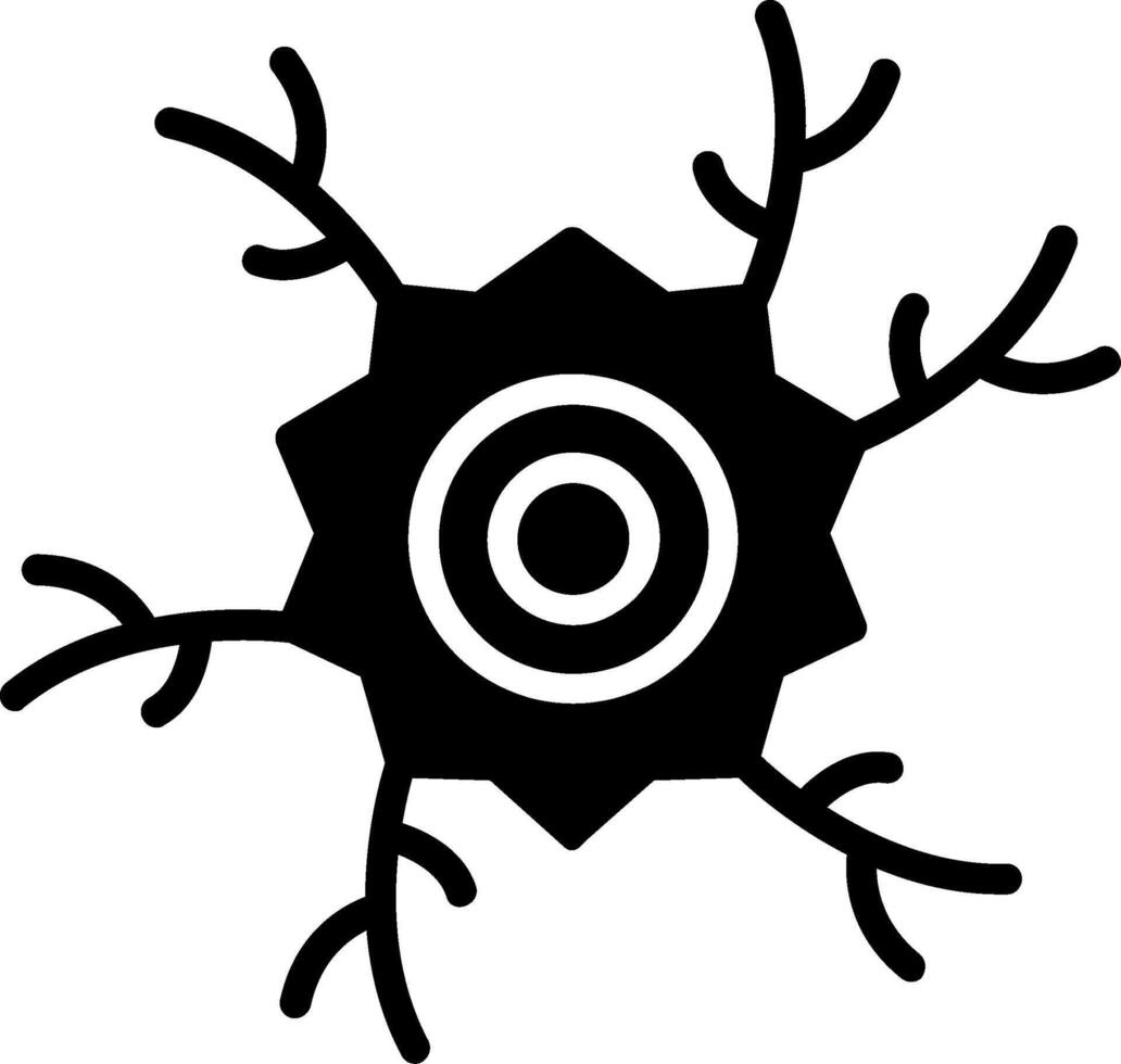 Nerves Glyph Icon Design vector