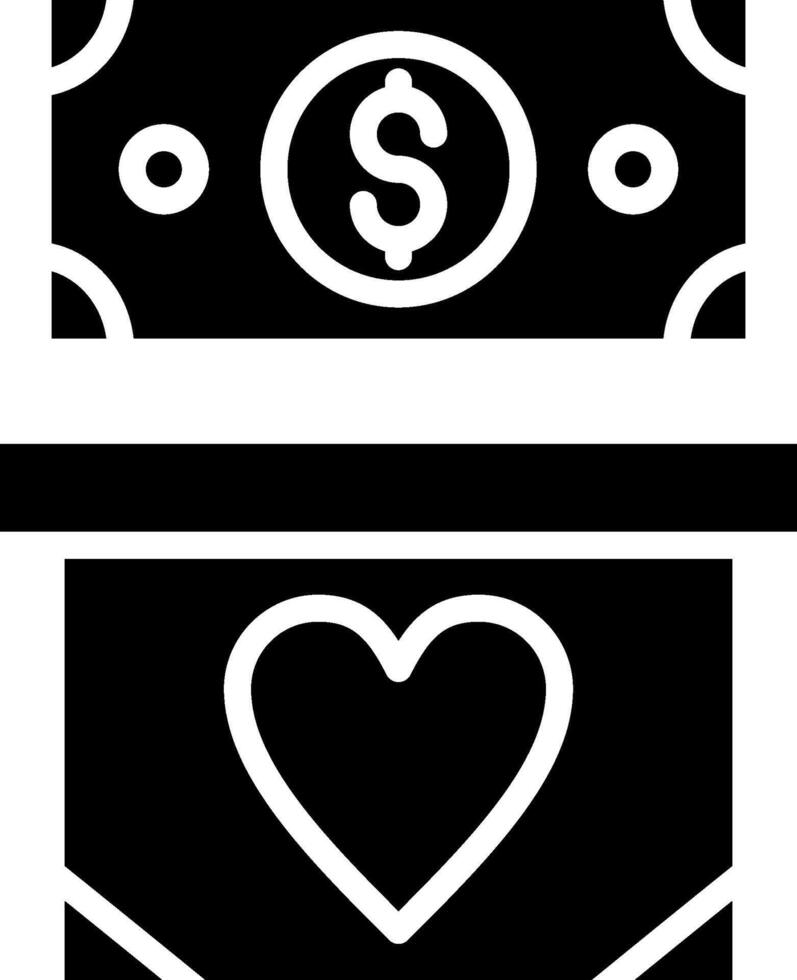 Package Glyph Icon Design vector