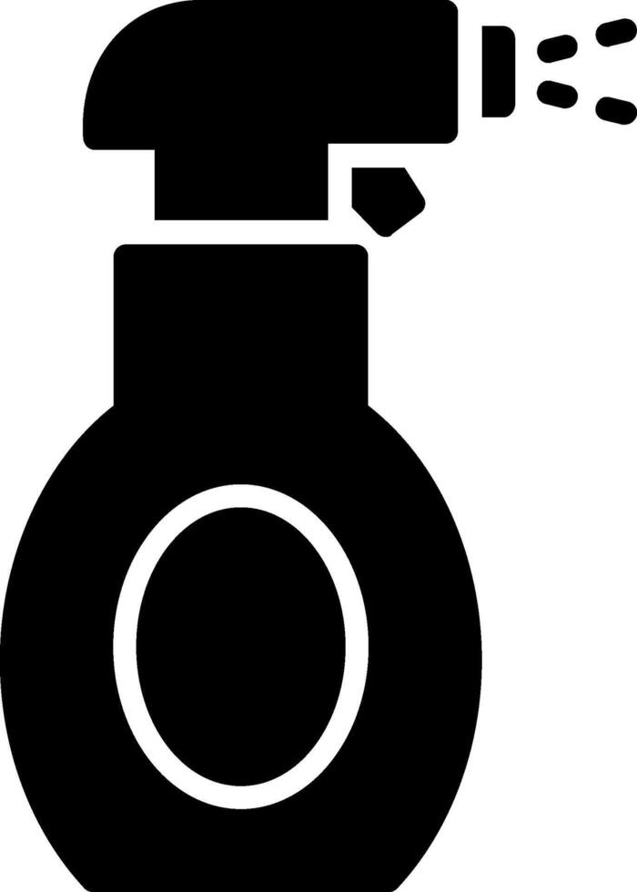 Water Spray Glyph Icon Design vector