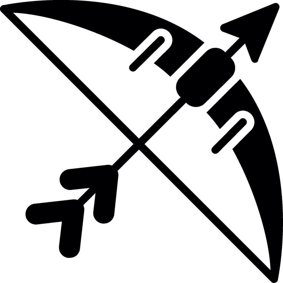 Artemis Glyph Icon Design vector