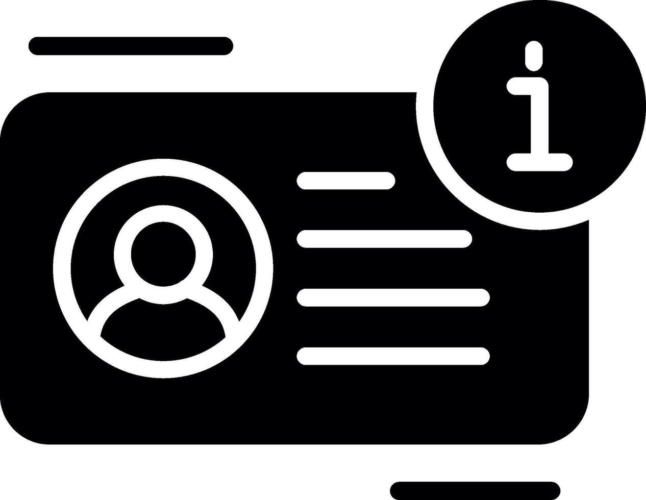 User Glyph Icon Design vector