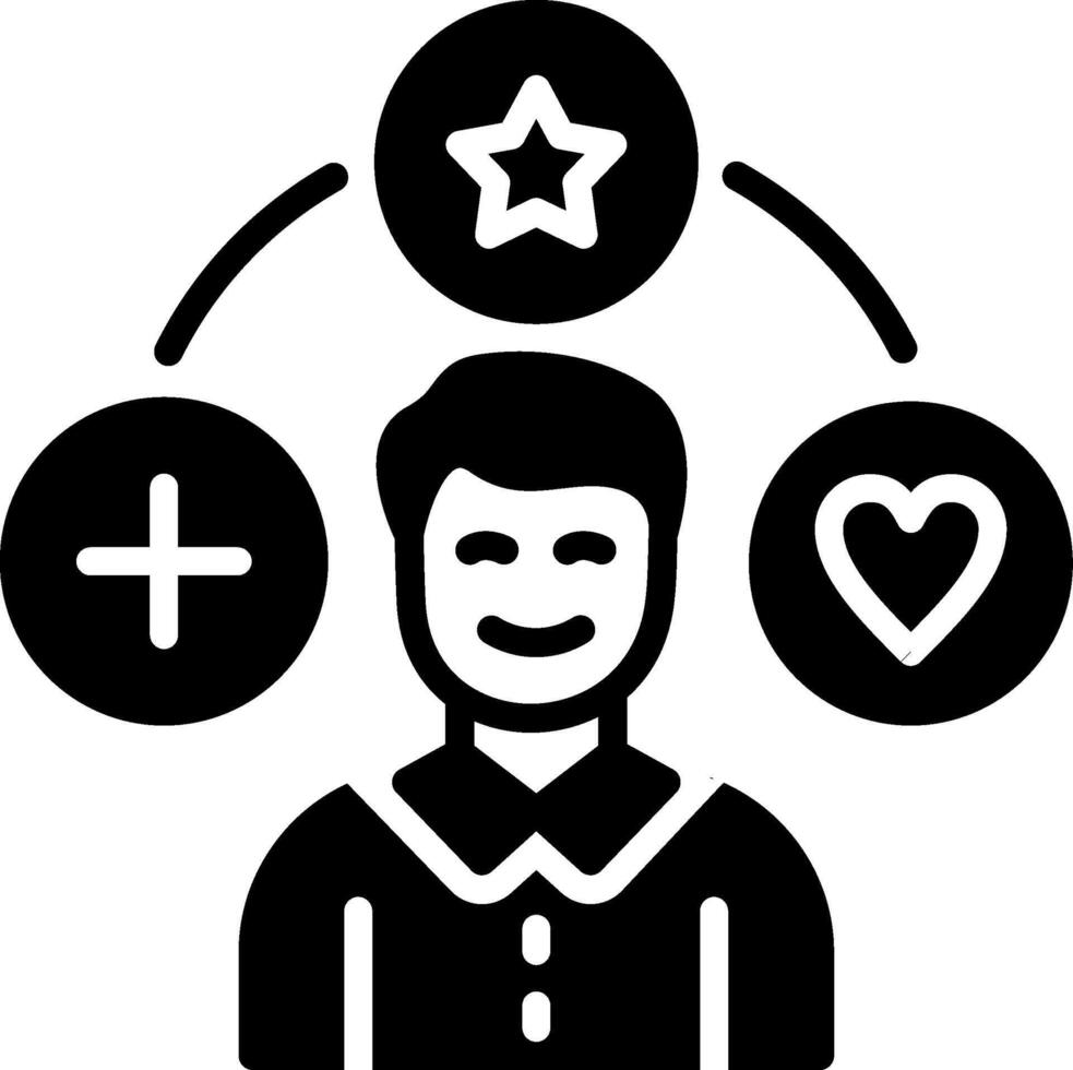 Social engagement Glyph Icon Design vector